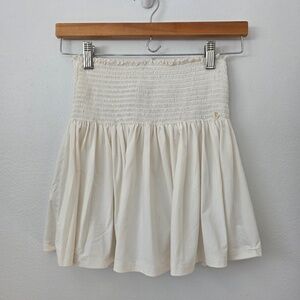 Natural Life White Daisy Tennis Skort - XS